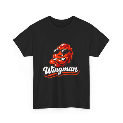 Wingman Tee — Funny BBQ Chicken Wing Mascot T-Shirt
