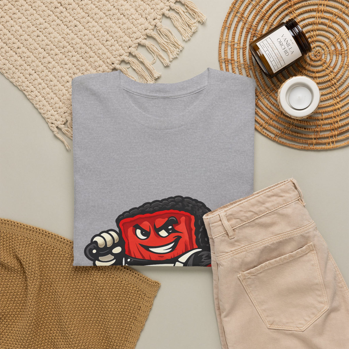 Barkside of the Pit Tee — Funny BBQ Grill Mascot T-Shirt