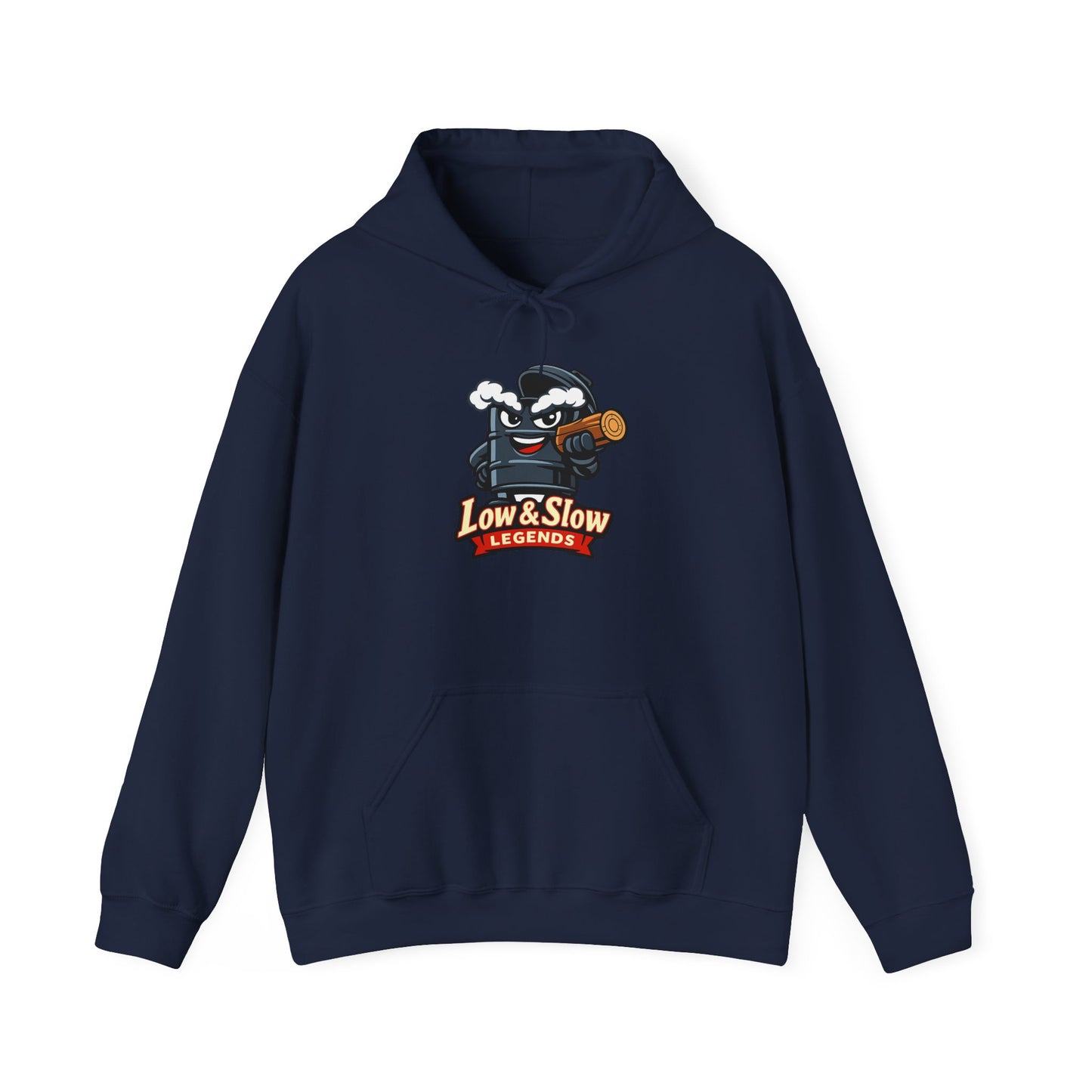 Low & Slow Legends Hoodie — BBQ Smoker Pitmaster Pullover