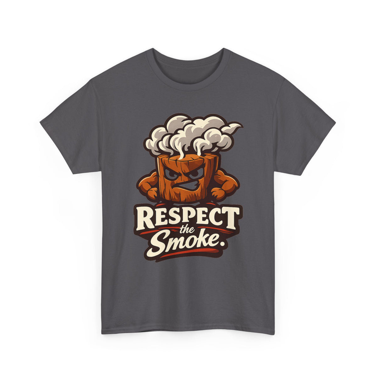 Respect the Smoke Tee — Funny BBQ Retro BBQ T-Shirt