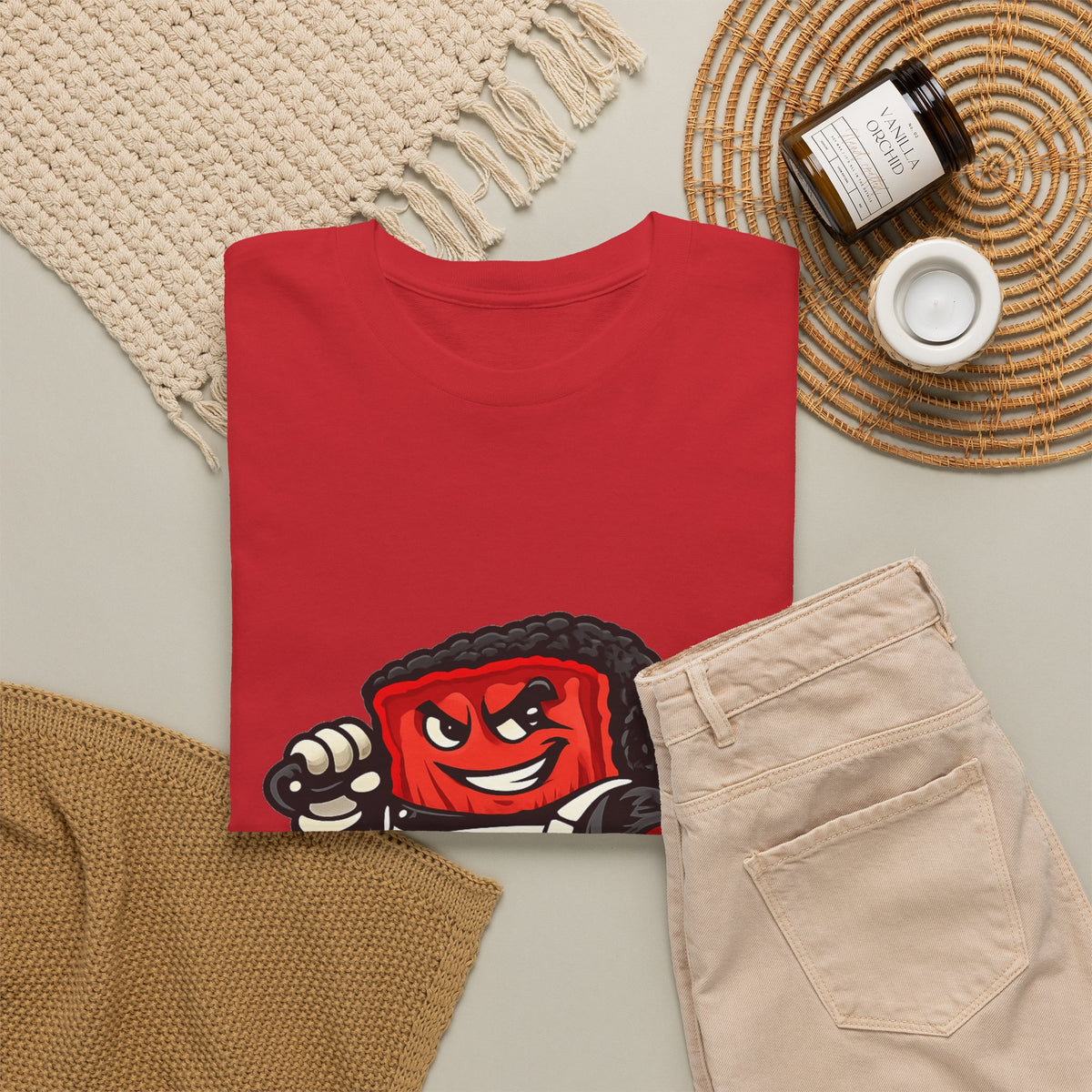 Barkside of the Pit Tee — Funny BBQ Grill Mascot T-Shirt