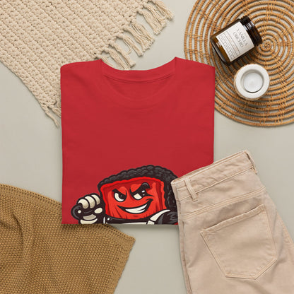 Barkside of the Pit Tee — Funny BBQ Grill Mascot T-Shirt