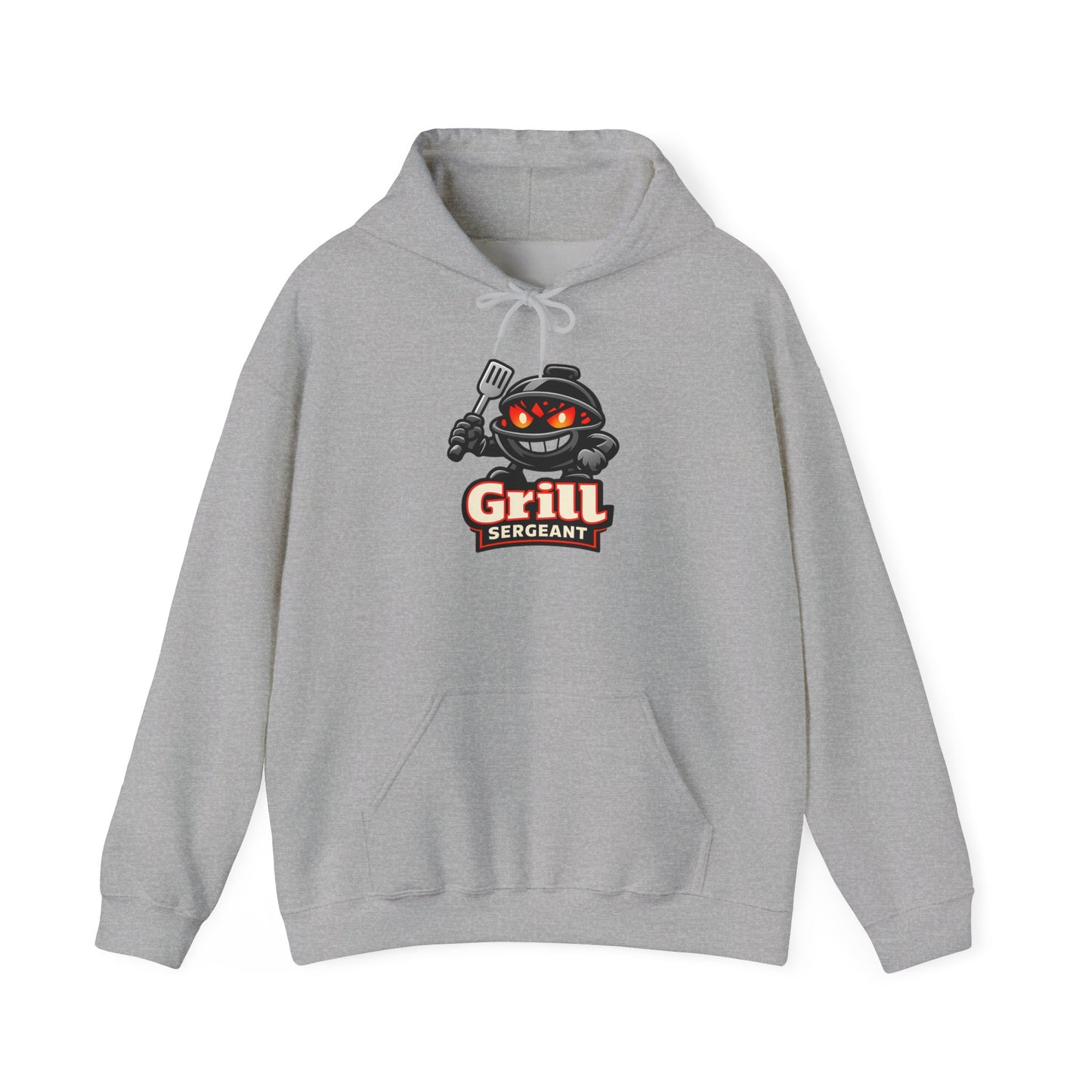 Grill Sergeant Hoodie – Funny BBQ Chef Pullover for Grill Masters