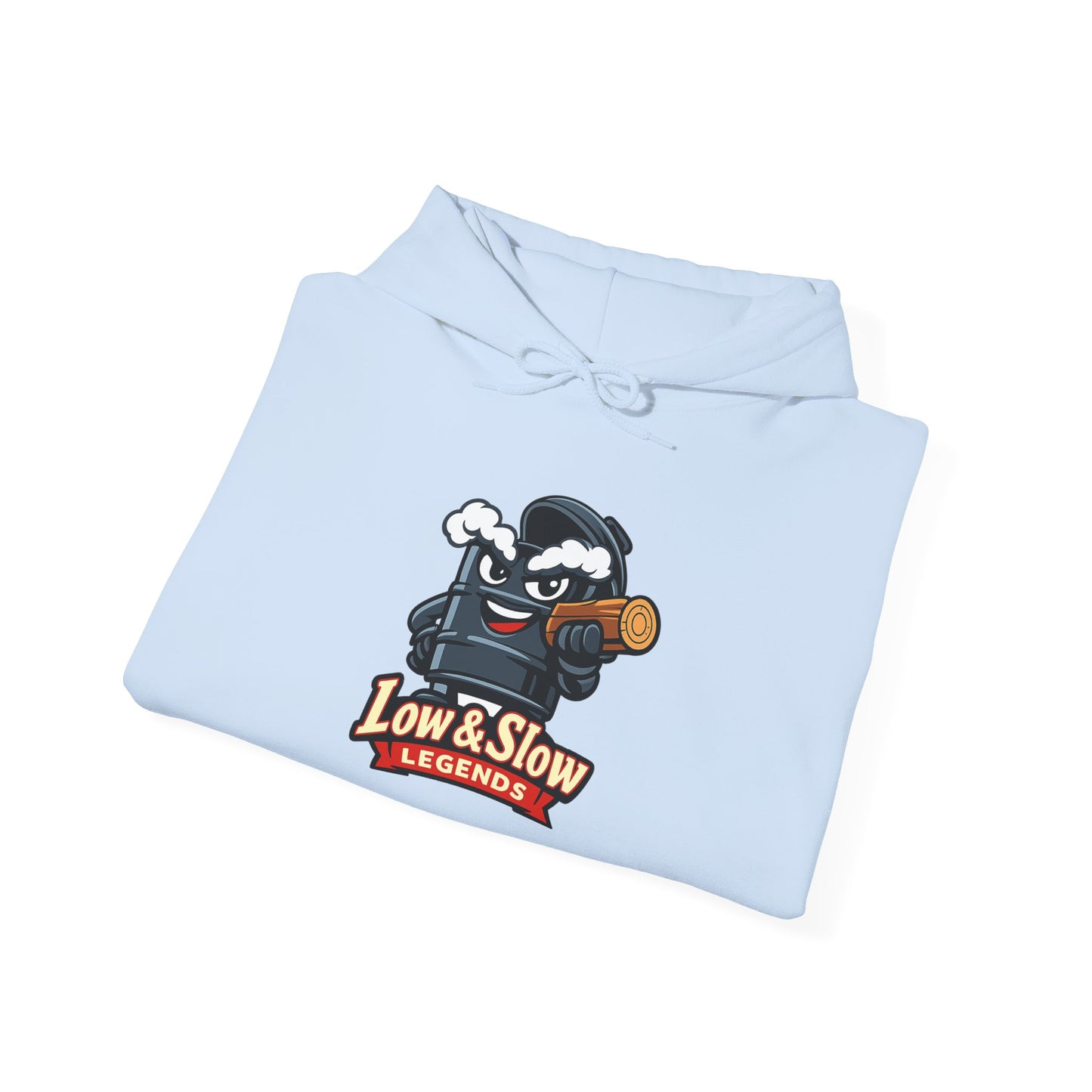 Low & Slow Legends Hoodie — BBQ Smoker Pitmaster Pullover