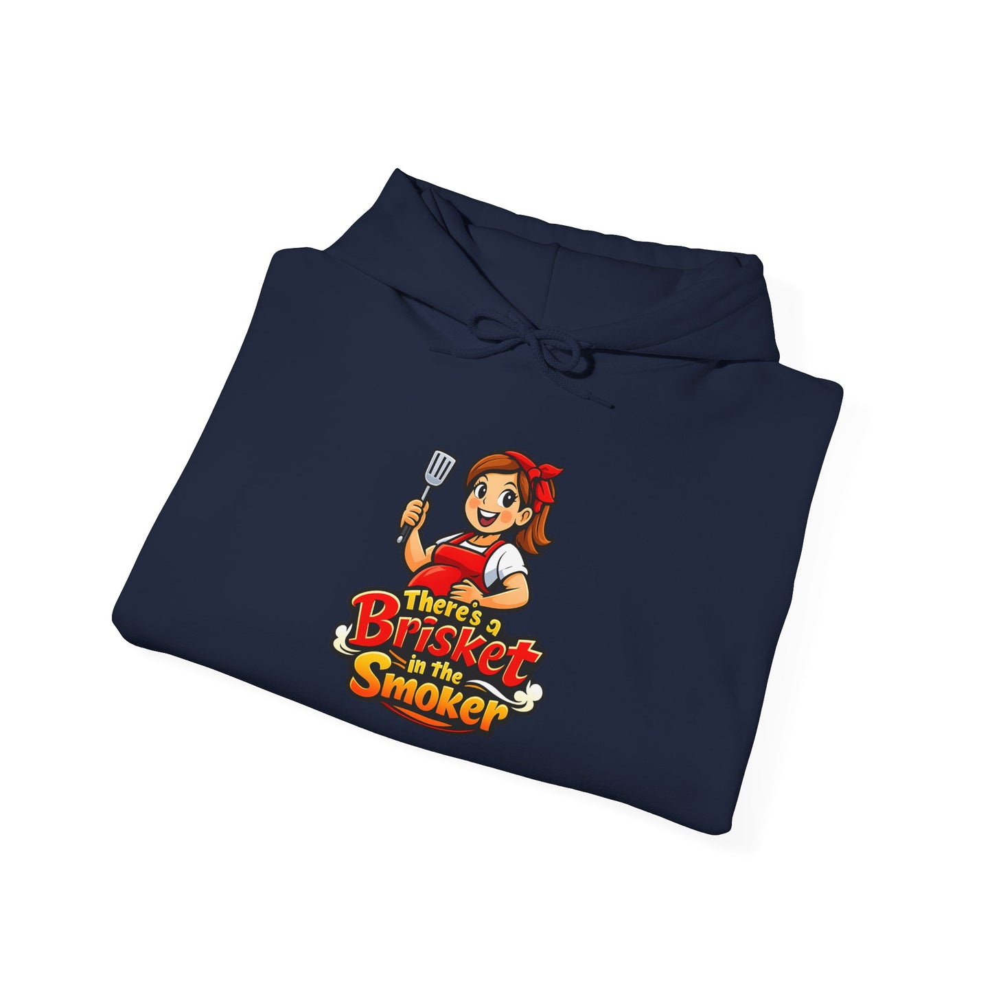 Brisket in the Smoker Hoodie