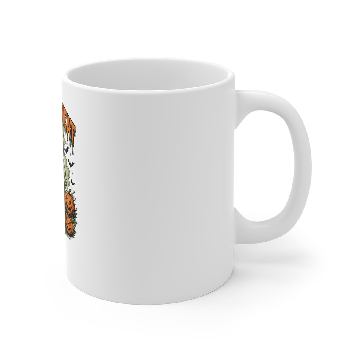 Trick or Meat Mug — Funny BBQ Coffee Mug, 11 oz
