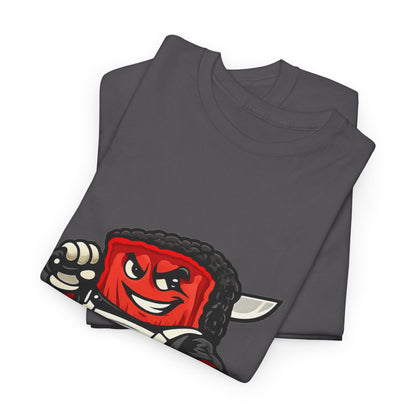 Barkside of the Pit Tee — Funny BBQ Grill Mascot T-Shirt