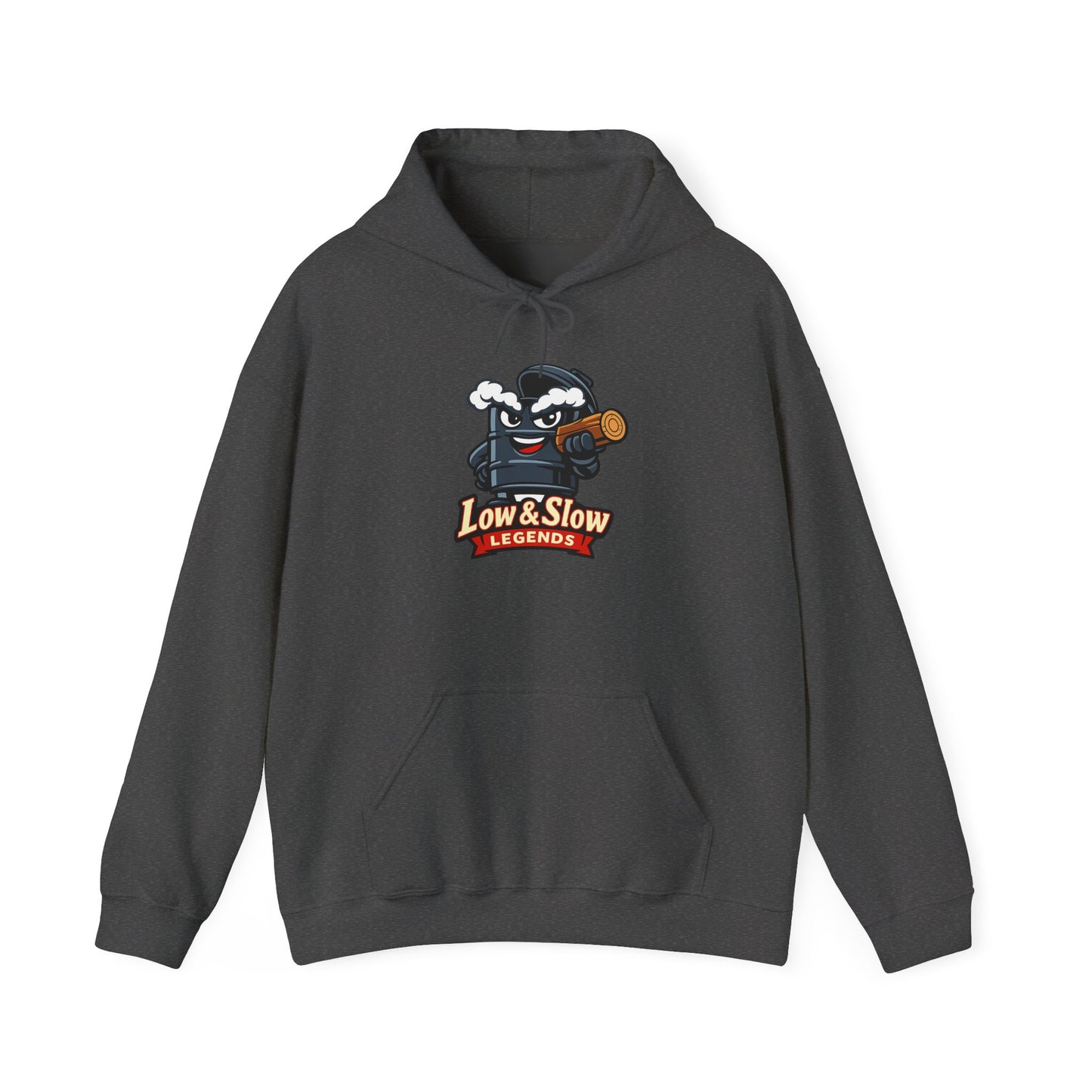 Low & Slow Legends Hoodie — BBQ Smoker Pitmaster Pullover