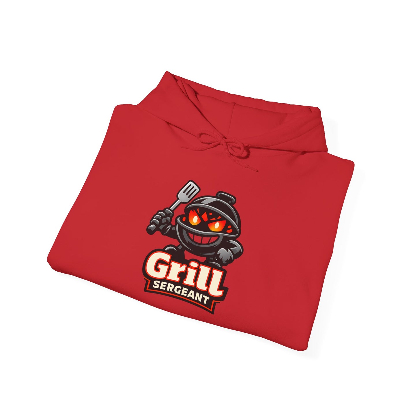 Grill Sergeant Hoodie – Funny BBQ Chef Pullover for Grill Masters