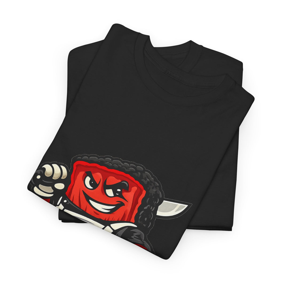 Barkside of the Pit Tee — Funny BBQ Grill Mascot T-Shirt