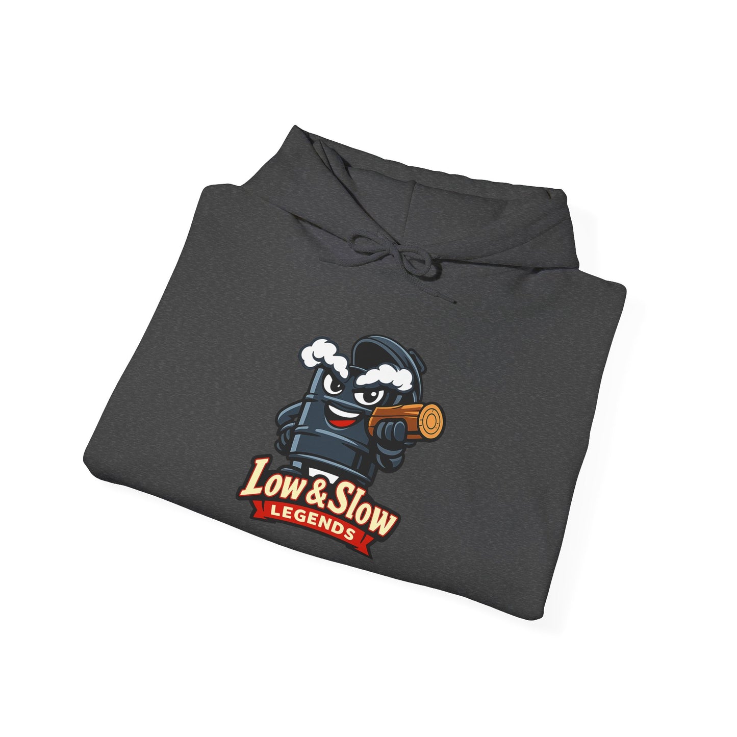 Low & Slow Legends Hoodie — BBQ Smoker Pitmaster Pullover