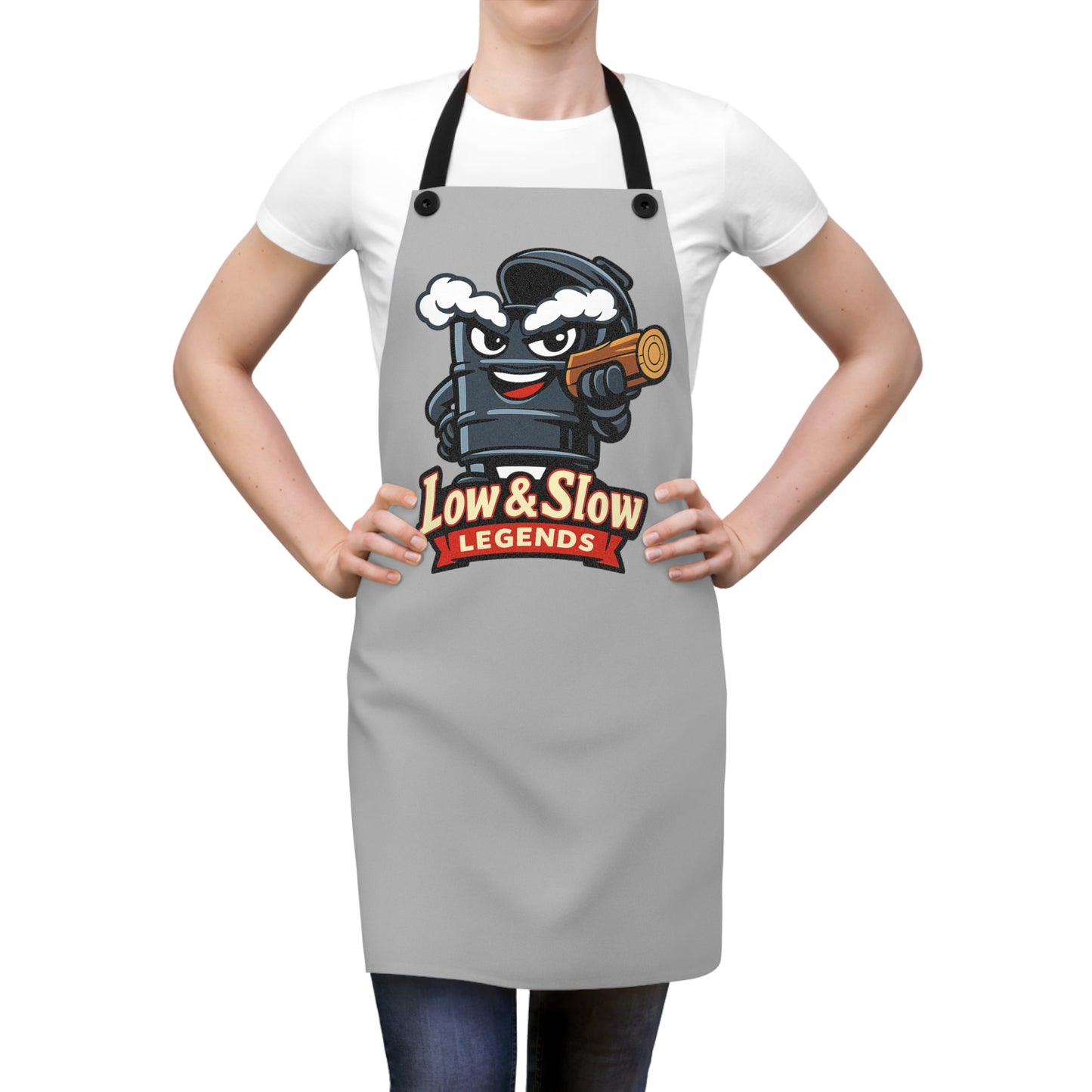 Apron — "Low & Slow Legends" BBQ Grillmaster Apron