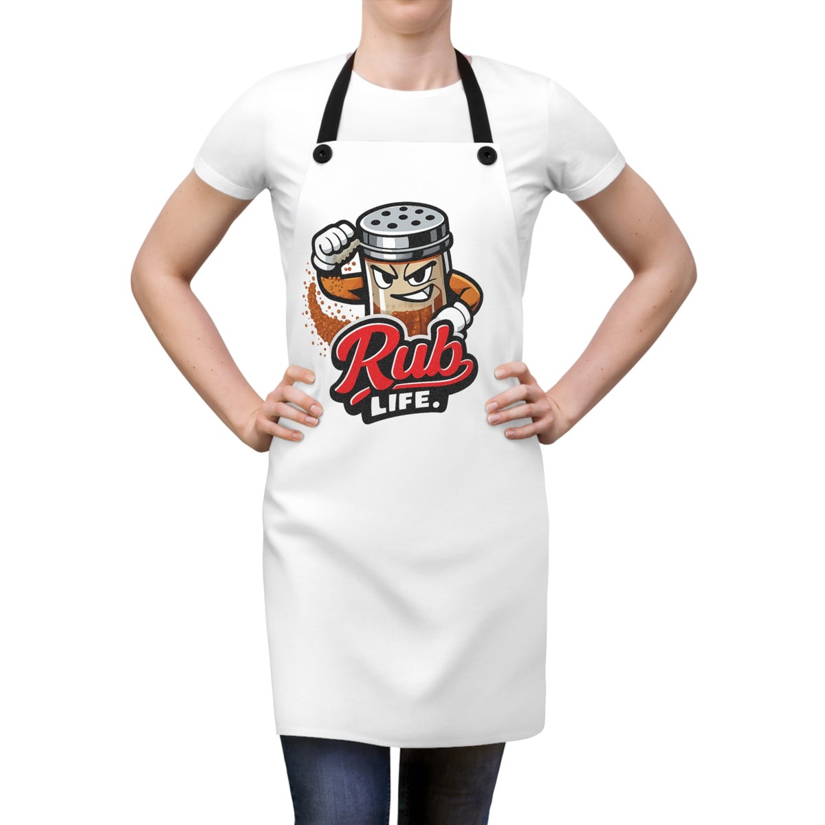 Apron — 'Rub Life' Funny BBQ & Grilling Apron