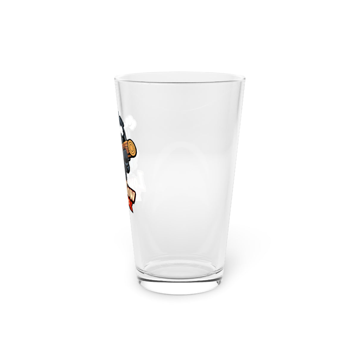 Low & Slow Legends Pint Glass — Funny BBQ Beer Glass, 16oz