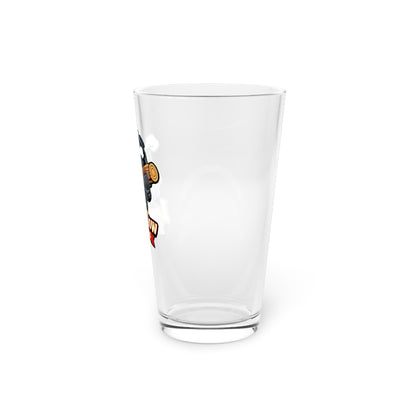 Low & Slow Legends Pint Glass — Funny BBQ Beer Glass, 16oz