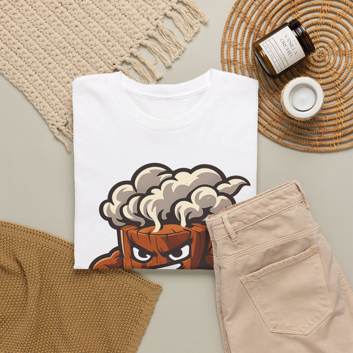 Respect the Smoke Tee — Funny BBQ Retro BBQ T-Shirt