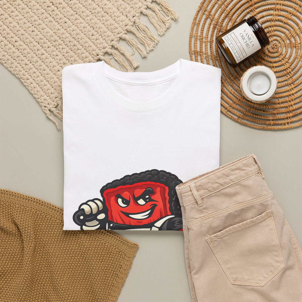 Barkside of the Pit Tee — Funny BBQ Grill Mascot T-Shirt
