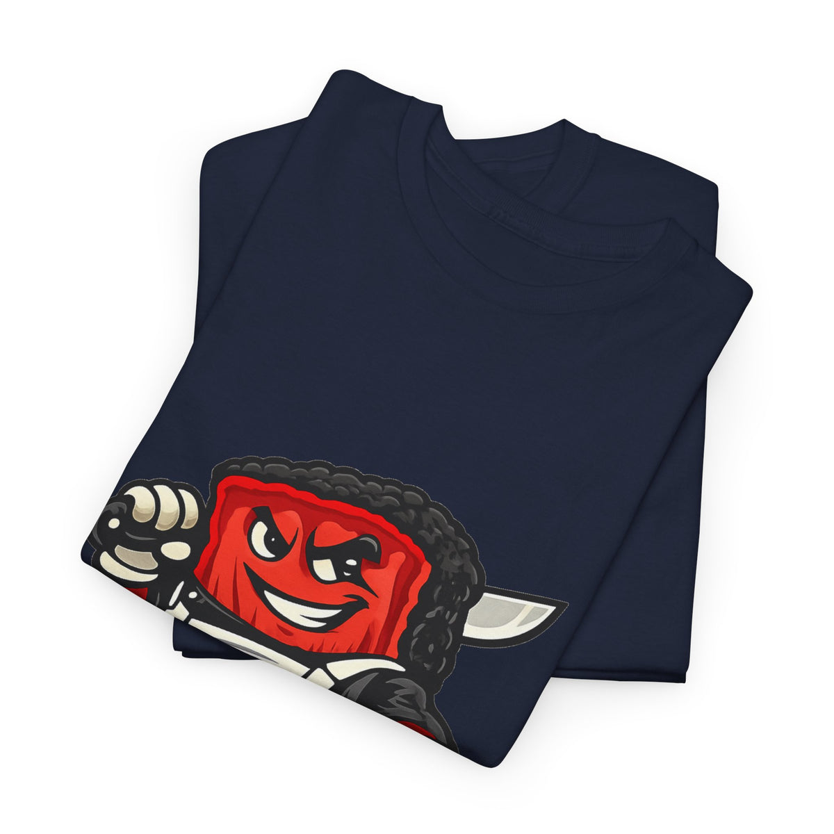 Barkside of the Pit Tee — Funny BBQ Grill Mascot T-Shirt