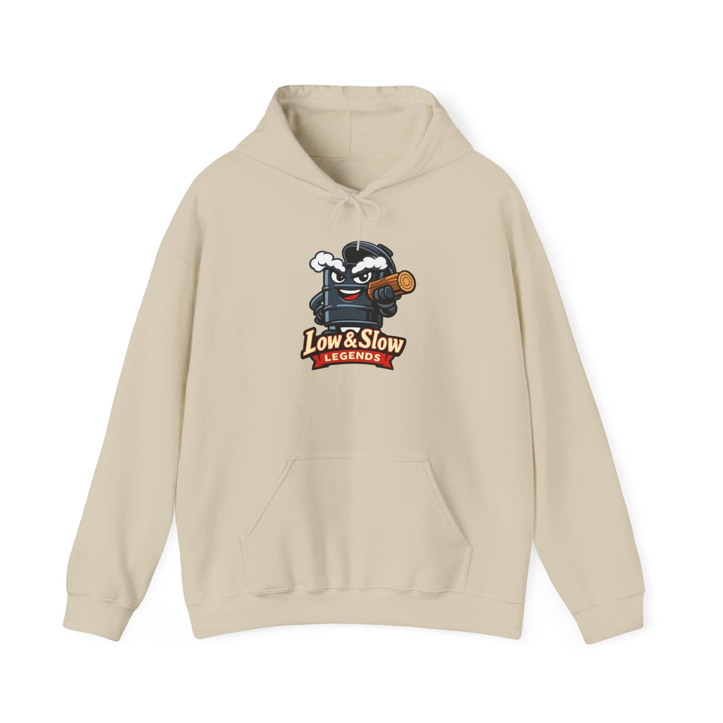 Low & Slow Legends Hoodie — BBQ Smoker Pitmaster Pullover